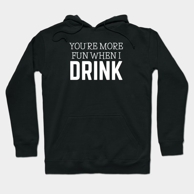 DRINKING HUMOR Hoodie by DB Teez and More